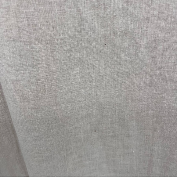 Black Crane pleated cocoon linen midi Dress S - Picture 9 of 9